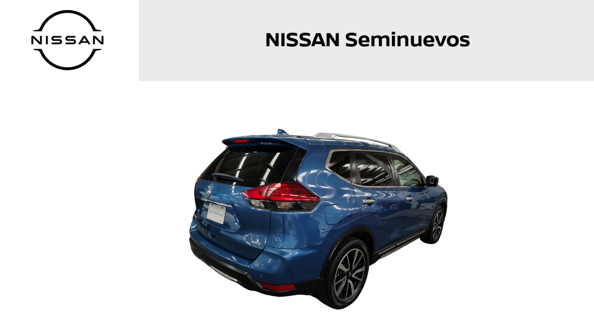 2021 Nissan X-TRAIL 5 PTS EXCLUSIVE CVT PIEL QCP GPS 7 PAS RA-19 4X4