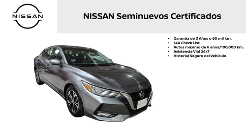 2021 Nissan SENTRA 4 PTS ADVANCE CVT AAC F NIEBLA RA-16